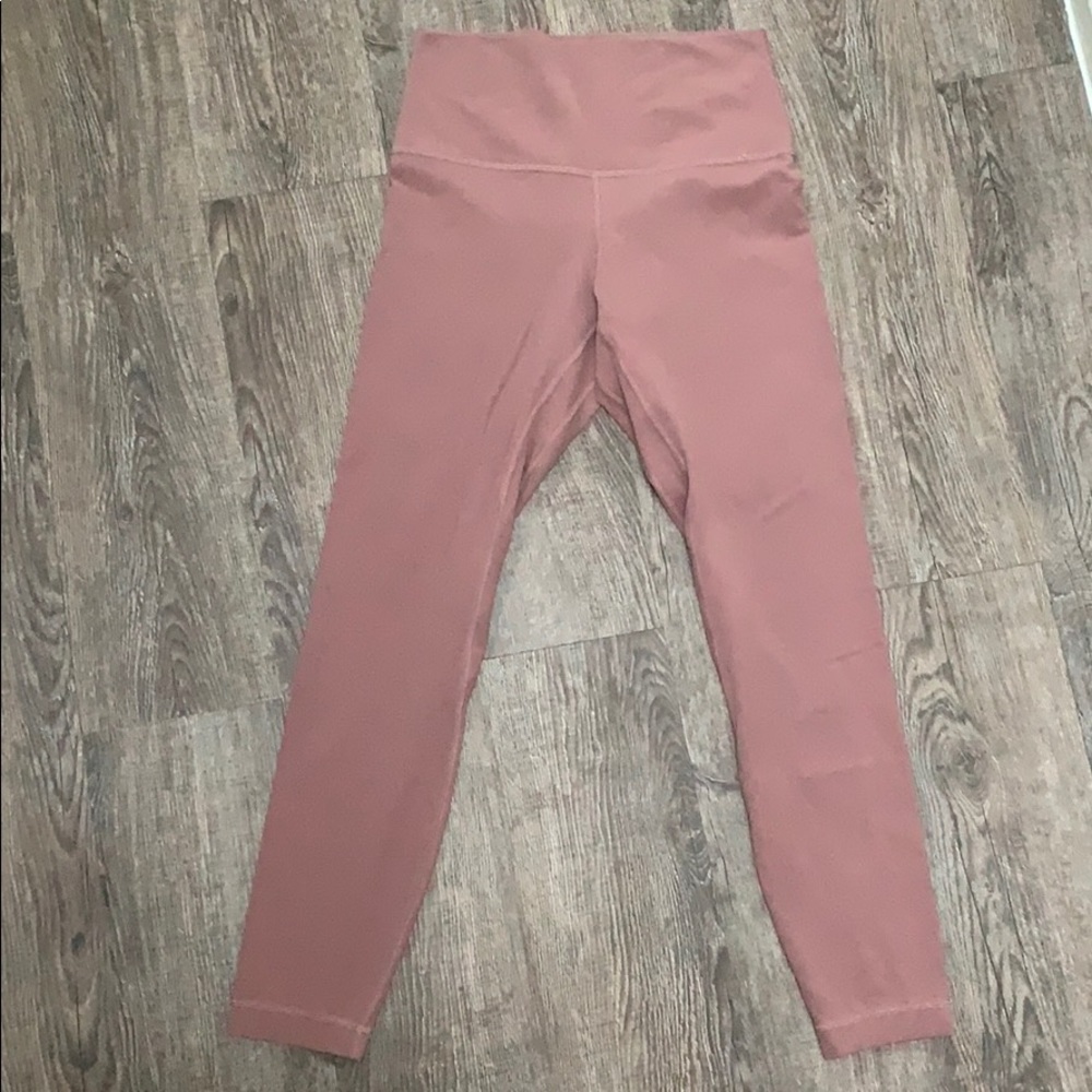 Lululemon Align Pant Red Dust 25"